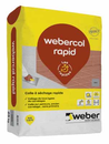 WEBERCOL RAPID GRIS 25KG GRIS